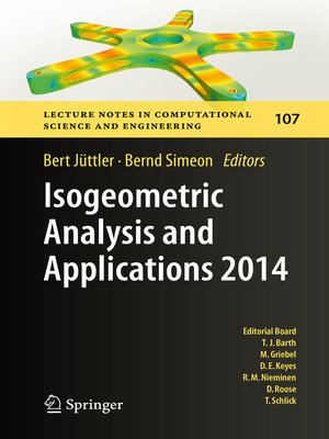 cover image of Isogeometric Analysis and Applications 2014